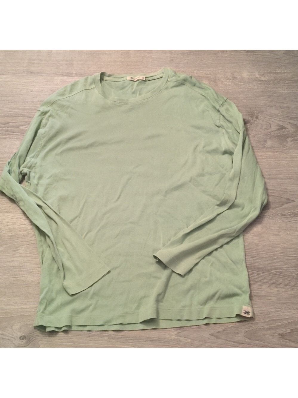 Agave luxe green long sleeve top size XL